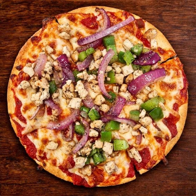 Chicken Fajita Pizza.