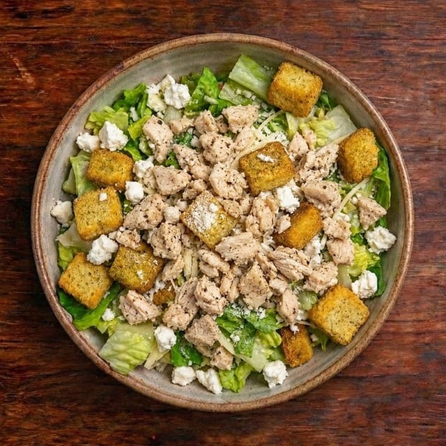 Chicken Caesar Salad.