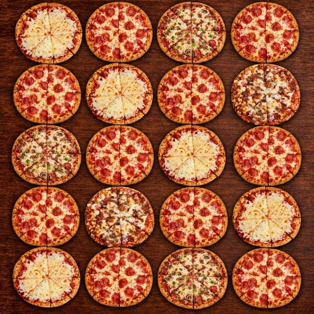 Pizza for 50.