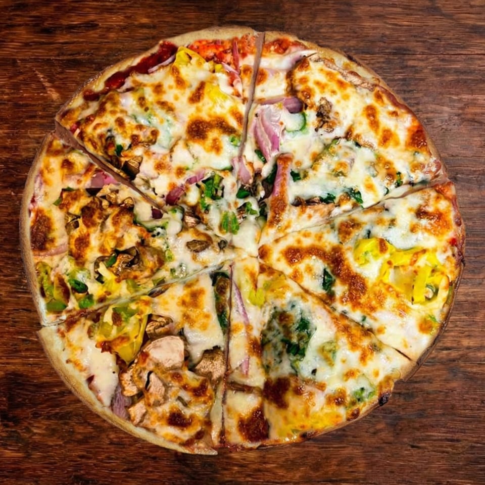 Savor our gluten free pizza