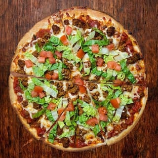 Vegan Taco Gluten Free Pizza